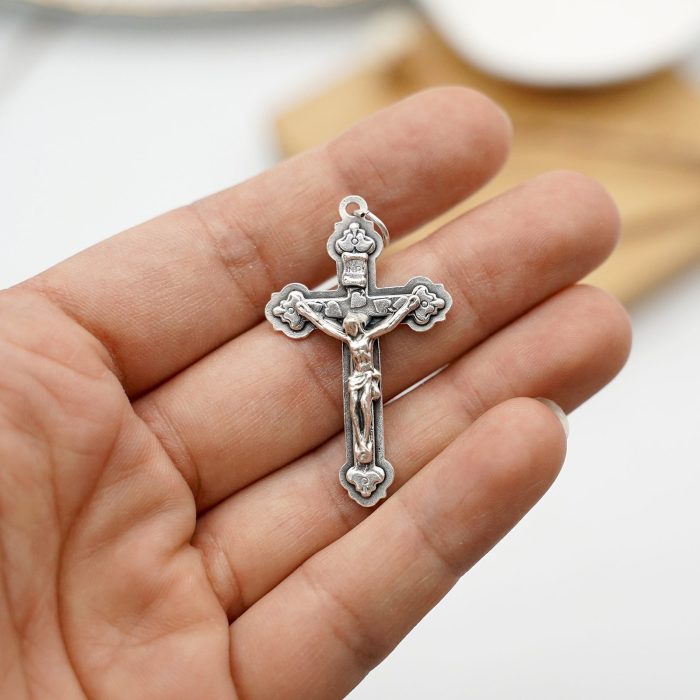 DIY十字架-锌合金-3.8/4.5cm - 图片 4