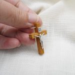 DIY十字架-锌合金圣尸-胡桃木十字架-3.5/4.5cm - 图片 5