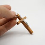 DIY十字架-锌合金圣尸-胡桃木十字架-3.5/4.5cm - 图片 6