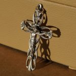 DIY十字架-哥特花饰款-锌合金-4.5/5.4cm - 图片 4