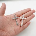 DIY十字架-默主哥耶和平-锌合金-2.9/4.0/4.9cm - 图片 5