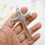 DIY十字架-本笃-锌合金-3.0/5.3/8.0cm - 图片 3