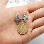 DIY十字架-加尔默罗-锌合金-1.4/2.7cm - 图片 2