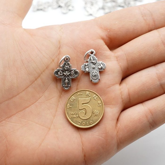 DIY十字架-加尔默罗-锌合金-1.4/2.7cm - 图片 2