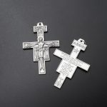 DIY十字架-圣达勉-锌合金-5.8/6.9/8.3cm - 图片 4