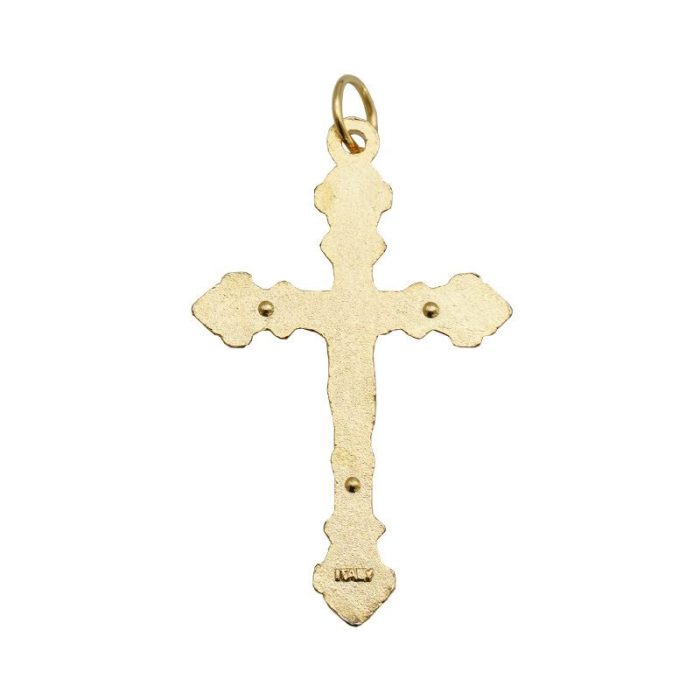 DIY十字架-锌合金-金色-3.6cm - 图片 5