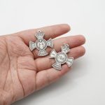 DIY十字架-圆形-布拉格圣婴IHS-锌合金-3.0cm - 图片 3