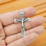 DIY十字架-锌合金-4.4x2.7cm - 图片 3