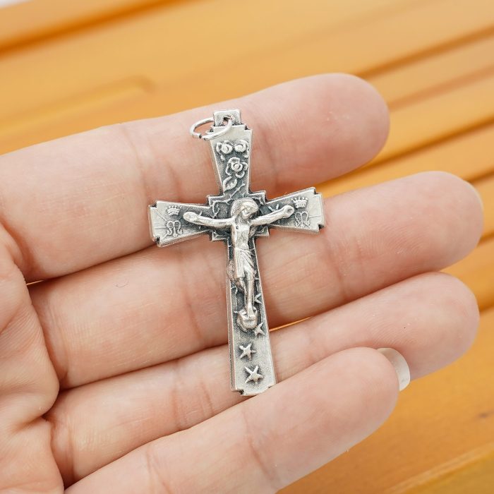 DIY十字架-锌合金-4.4x2.7cm - 图片 3