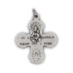 DIY十字架-加尔默罗-锌合金-蓝色-2.9x2.7cm - 图片 6