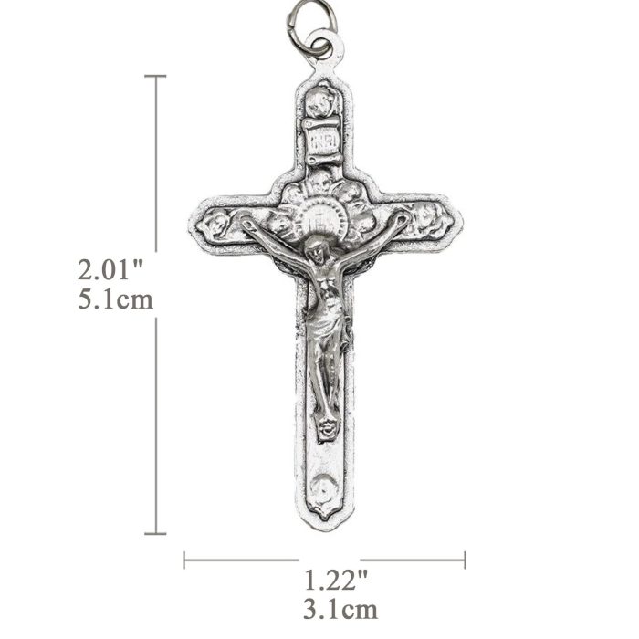 DIY十字架-锌合金-5.1x3.1cm - 图片 2