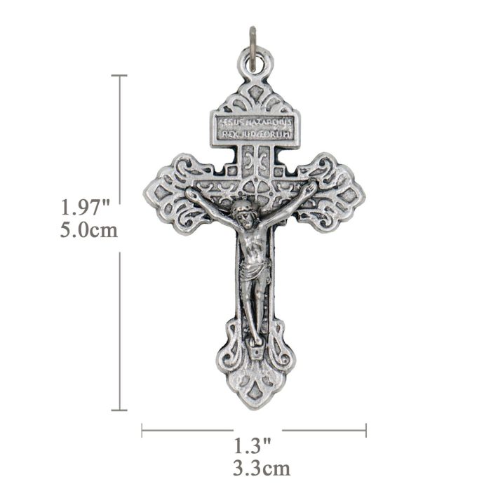 DIY十字架-宽恕-锌合金-5.0x3.3cm - 图片 2