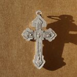 DIY十字架-宽恕-锌合金-5.0x3.3cm - 图片 3
