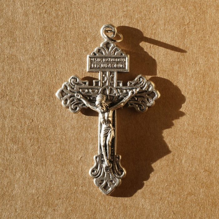 DIY十字架-宽恕-锌合金-5.0x3.3cm - 图片 4