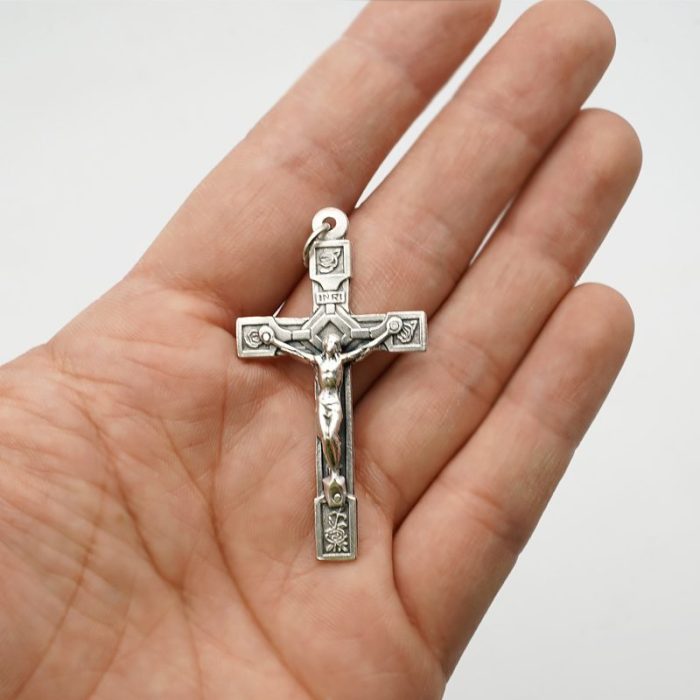 DIY十字架-锌合金-4.4x2cm - 图片 4