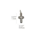 DIY十字架-镂空-锌合金-1.2cm - 图片 2