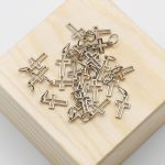 DIY十字架-镂空-锌合金-1.2cm - 图片 3