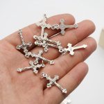 DIY十字架-锌合金-2.5cm - 图片 5