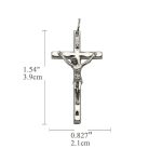 DIY十字架-锌合金-4cm - 图片 2