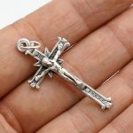 DIY十字架-苦像_Y款-锌合金-3.4x2.0cm - 图片 4