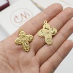 DIY十字架-五合一圣衣-金色-2.7cm - 图片 4