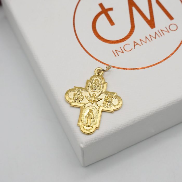 DIY十字架-五合一圣衣-金色-2.7cm - 图片 5