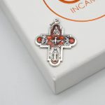 DIY十字架-圣衣-红色珐琅-2.7cm - 图片 5
