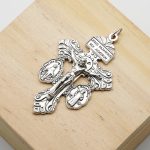 DIY十字架-宽恕+显灵圣母+圣本笃-锌合金-5.5cm - 图片 4