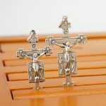 DIY十字架-东方礼十字架带天使-锌合金-3.6/4.3cm - 图片 2