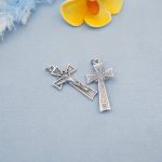 DIY十字架-锌合金-3.5/4.6cm - 图片 5