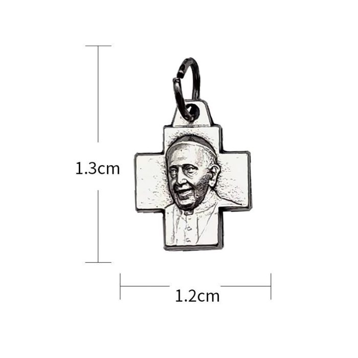 DIY十字架-教宗方济各-锌合金-1.2cm - 图片 2