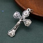 DIY十字架-多圣人主题-锌合金-4.0/5.0cm - 图片 6