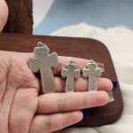 DIY十字架-IHS-锌合金-2.8/4.5cm - 图片 3
