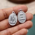DIY小吊牌-庞贝圣母-锌合金-2.2cm - 图片 2