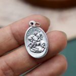 DIY小吊牌-圣乔治+耶稣圣心-锌合金-2.2cm - 图片 3