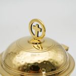 【现货】香船-十字顶圆润款-镀镍黄铜-高12x9cm - 图片 5