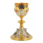 圣爵-圣体符号、四福音圣史与天使-双色-高21.5×直径8.5cm