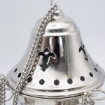 【现货】提炉-船锚图案-镀镍黄铜-高17x12cm - 图片 8