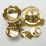 【现货】提炉-圆顶款-黄铜-高13x9.5cm - 图片 7