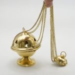 【现货】提炉-迷你圆顶款-黄铜-高10x7.5cm - 图片 4