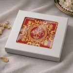 祭台九折布套装-基督圣名（PX）阿耳法欧米伽-红色刺绣 - 图片 6