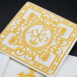 祭台九折布套装-基督圣名（PX）阿耳法欧米伽-金色刺绣 - 图片 3