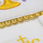 祭台九折布套装-IHS圣体圣爵-刺绣 - 图片 4