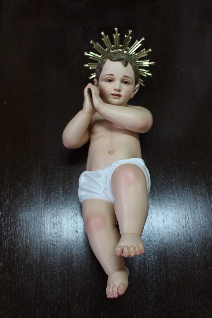 彩绘木雕-圣婴耶稣伯利恒（Baby Jesus Bethlehem）-多尺寸 - 图片 2