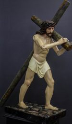 彩绘木雕-可活动式苦路耶稣（Lord of the Steps “Articulated”）-多尺寸 - 图片 3