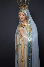 彩绘木雕-法蒂玛圣母（Our Lady of Fatima）-多尺寸 - 图片 4