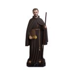 彩绘木雕-圣伯多禄·德·贝坦库尔（St. Peter of Betancur）-多尺寸