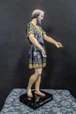 彩绘木雕-圣渔夫伯多禄（St. Peter the Fisherman）-多尺寸 - 图片 2