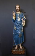 彩绘木雕-世界救世主基督（Christ the Savior of the World）-多尺寸 - 图片 3