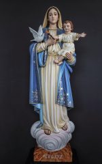 彩绘木雕-圣母·和平（Our Lady of Peace）-多尺寸 - 图片 2